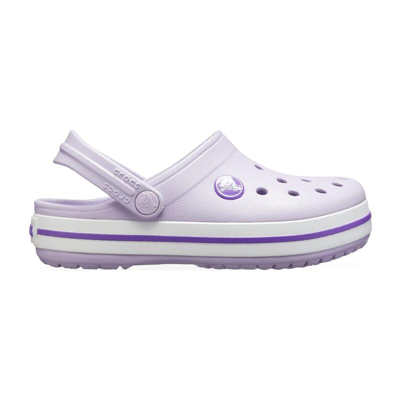 Chinelos de dedo Crocs Crocband Kids, Roxo, Crianças