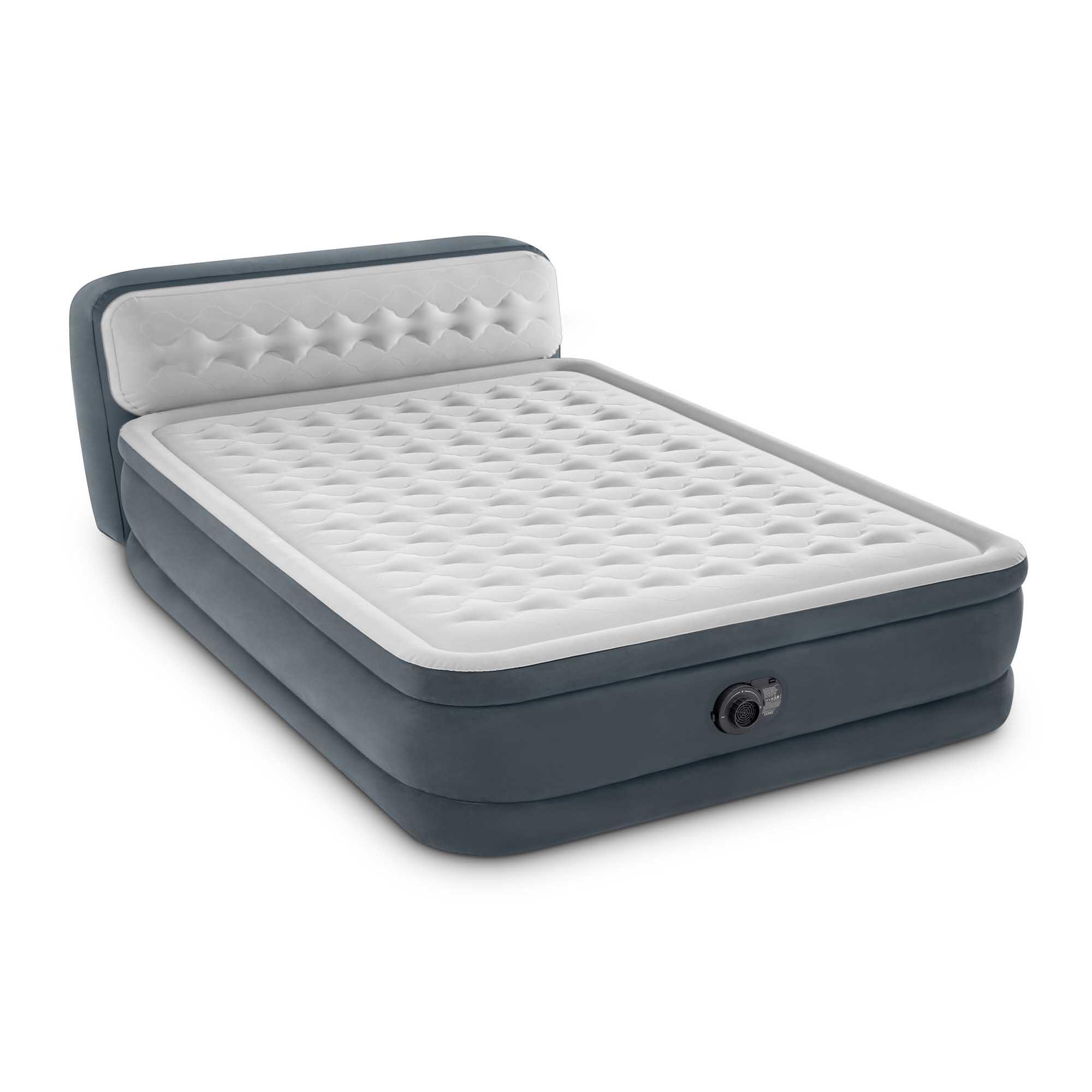Matelas gonflable Ultra Plush Headboard 2 places 2/7