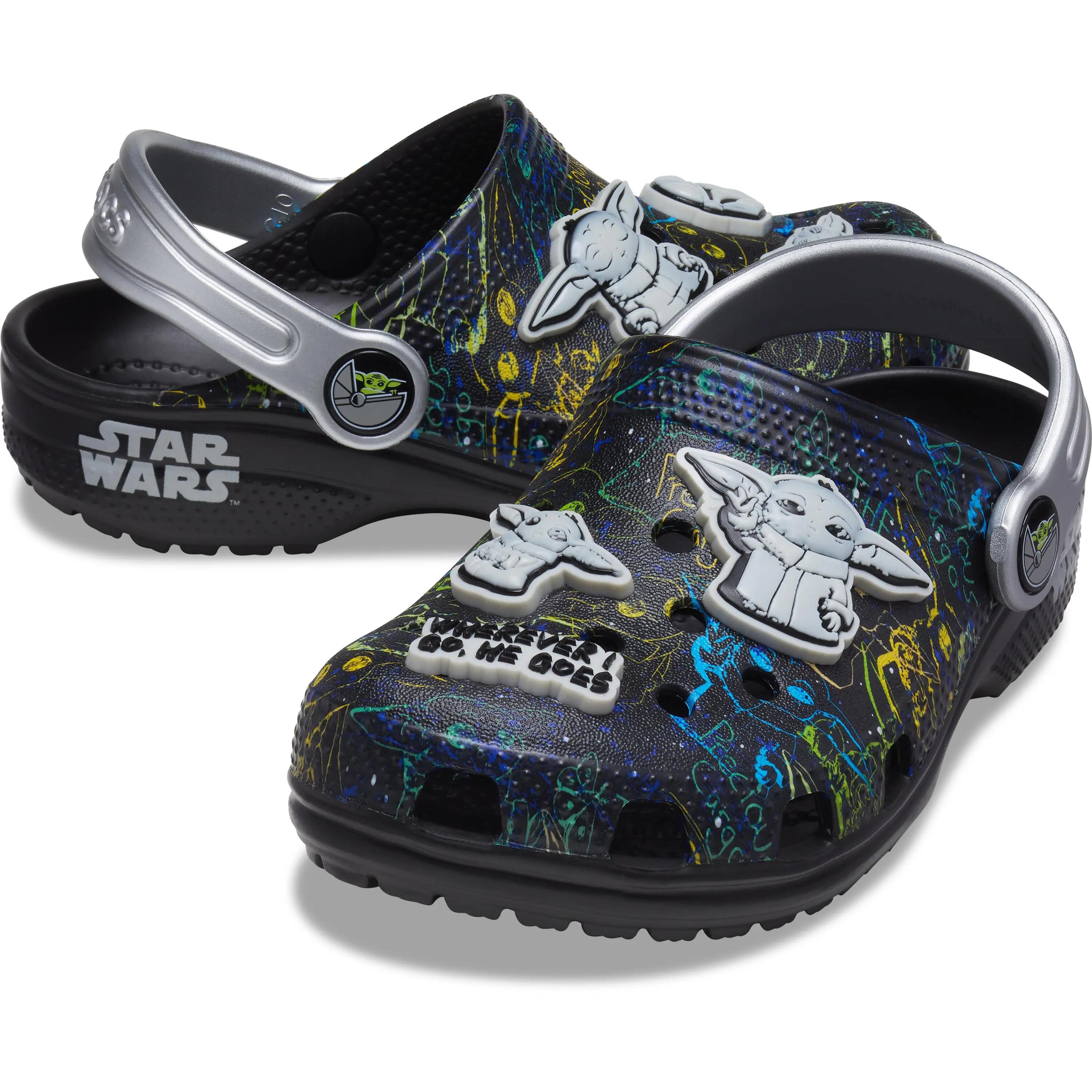 Sabots bébé Crocs Classic Grogu 2/6