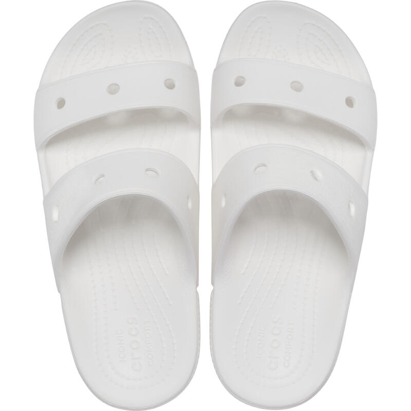 Chanclas Crocs Classic, Blanco, Unisexo