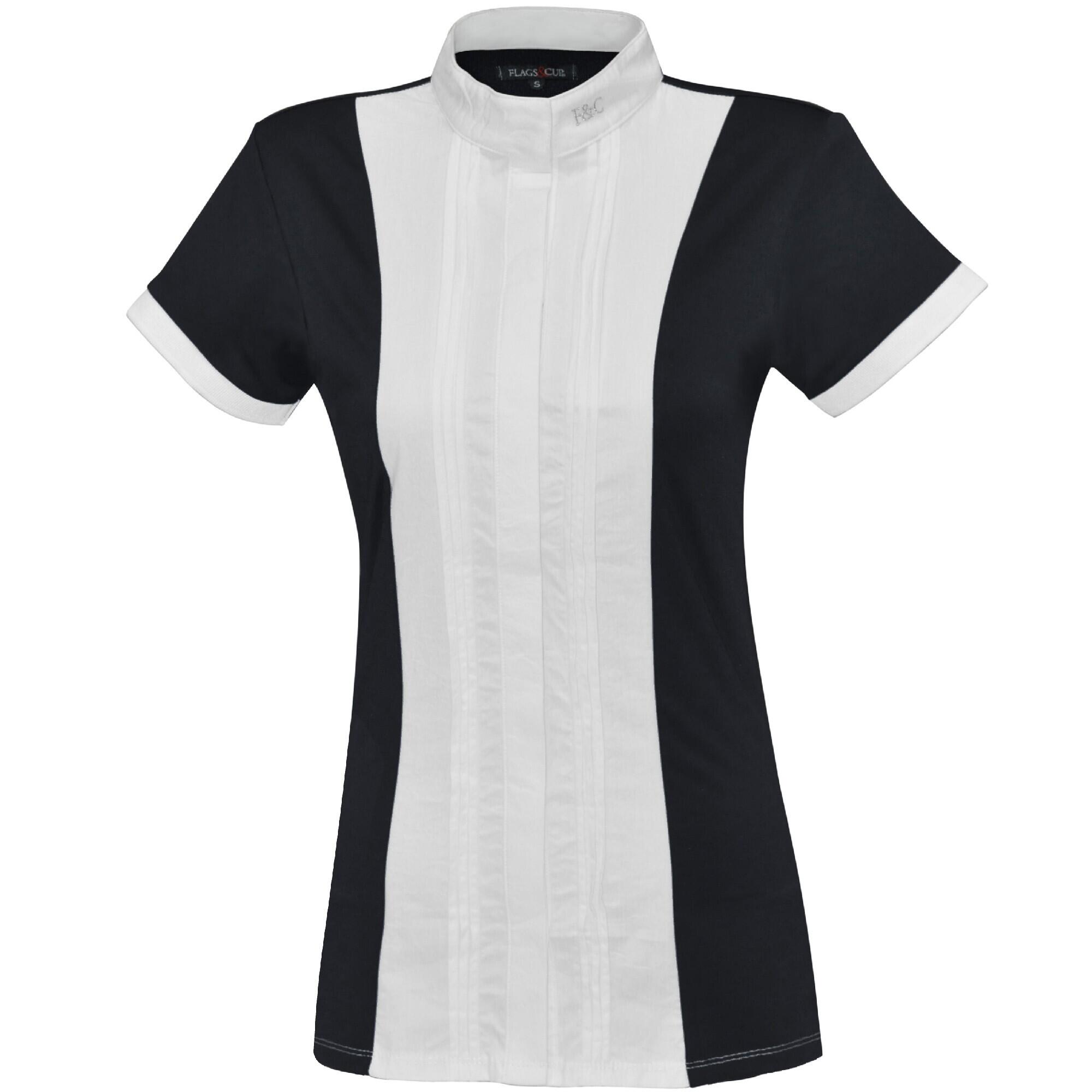 FLAGS&CUP Polo da equitazione da donna Flags&Cup Diamantina