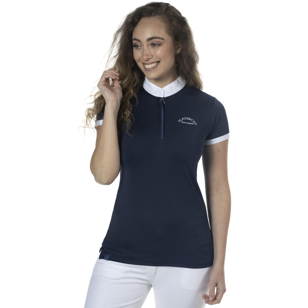 Women's riding polo Flags&Cup Clorinda