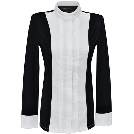 Polo équitation manches longues femme Flags&Cup Diamantina