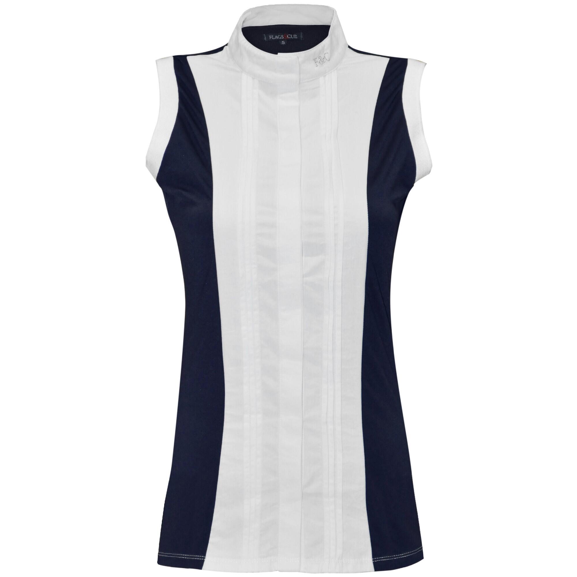 Polo Flags&Cup Diamantina fără mâneci pentru femei