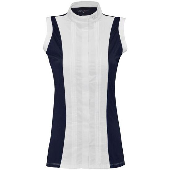 Polo équitation sans manches femme Flags&Cup Diamantina