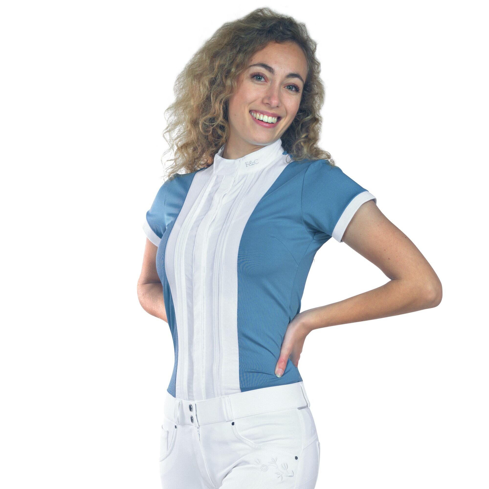 Women's riding polo Flags&Cup Diamantina 2/3