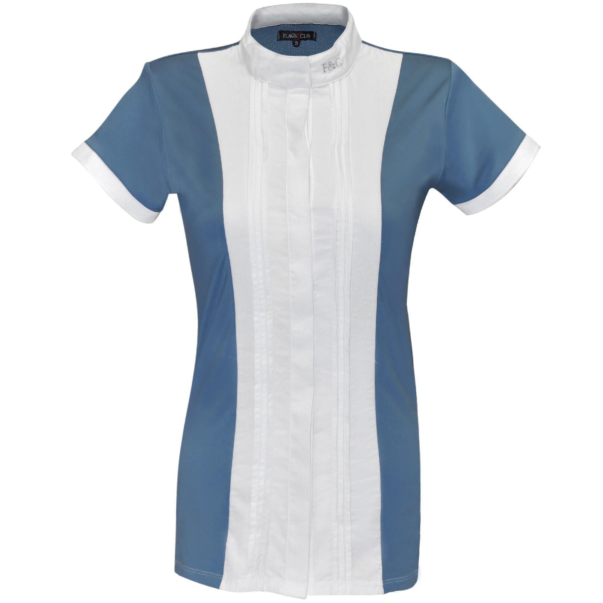 FLAGS&CUP Polo da equitazione da donna Flags&Cup Diamantina