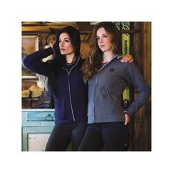 Sweatshirt équitation à capuche femme Flags&Cup Kamouraska