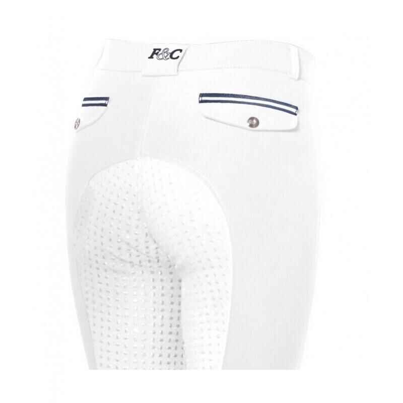 Reithose full grip Frau Flags&Cup Cayenne