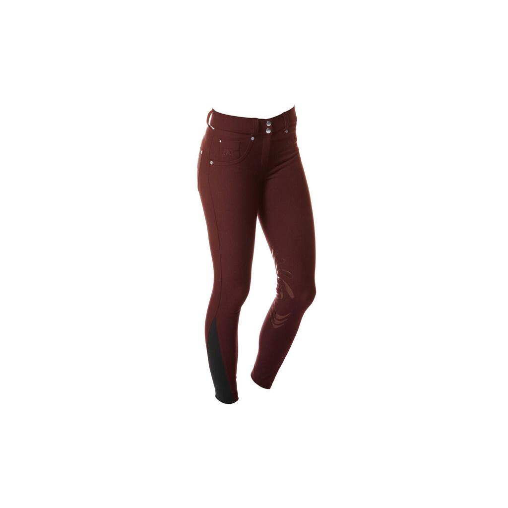 Women's riding pants Flags&Cup Push Up