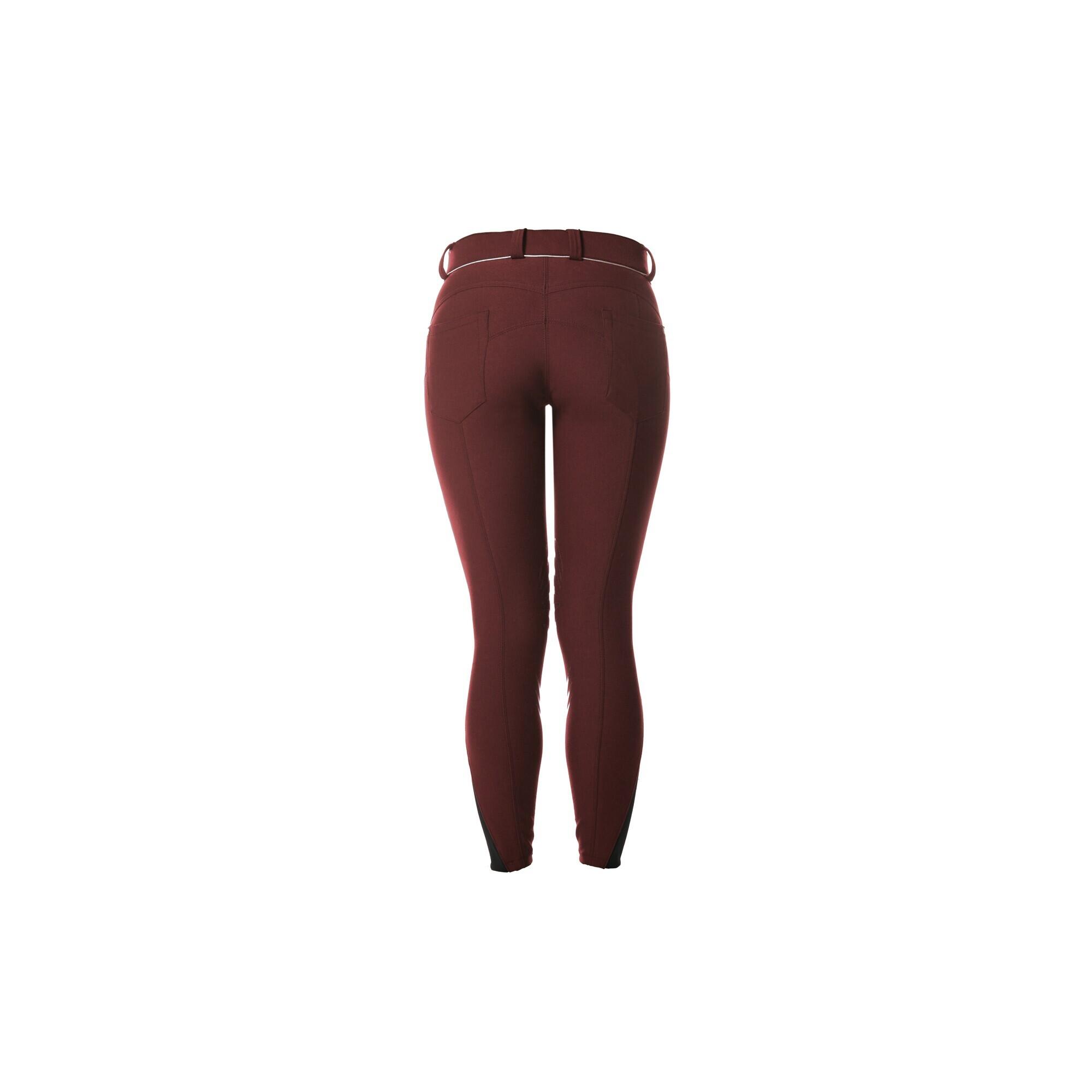 Damskie spodnie do jazdy konnej Flags&Cup Push Up 2/4
