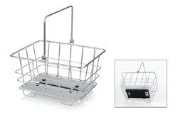 Panier alu pour porte-bagages système XLC