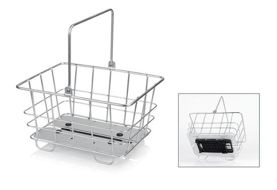 XLC Aluminium System Hinterradkorb carry more