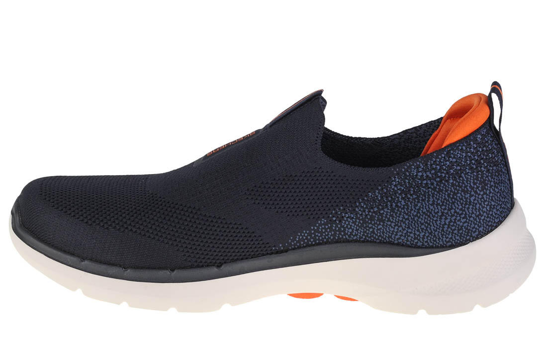 Schoenen Skechers GOwalk 6 Marineblauw Comfort 2/4