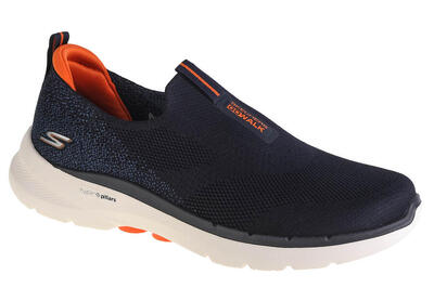 Sportschoenen mannelijk skechers go walk 6 marineblauw