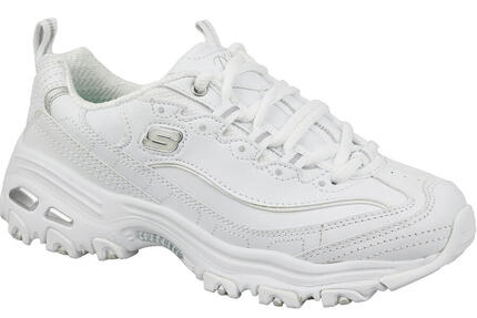 Zapatillas Skechers DLites Fresh Start, Blanco, Mujer