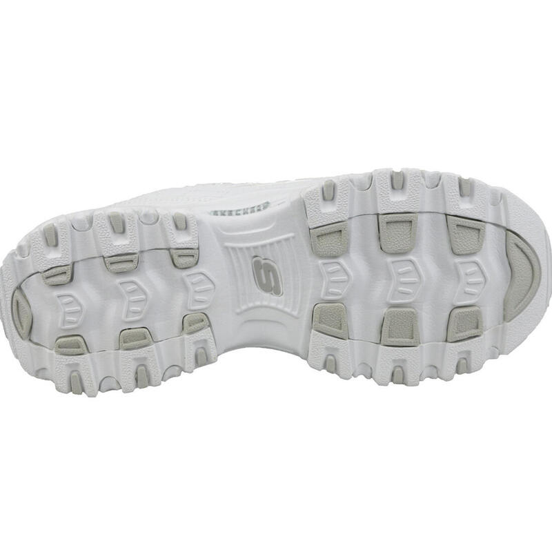 Pantofi sport femei Skechers DLites Fresh Start, Alb
