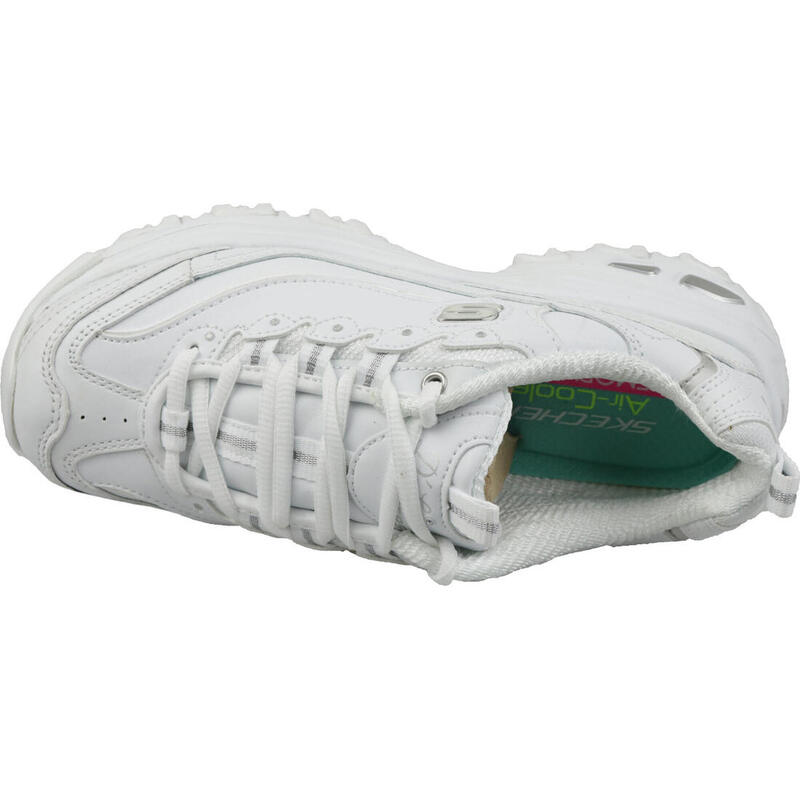 Pantofi sport femei Skechers DLites Fresh Start, Alb