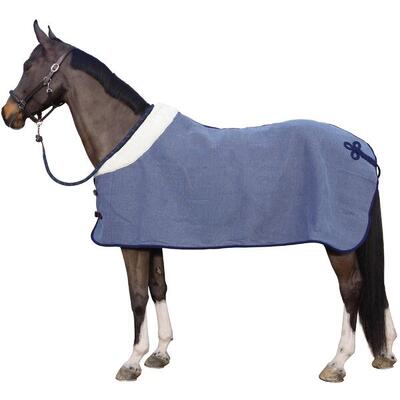 Fleece shirt voor paarden flags&cup arola