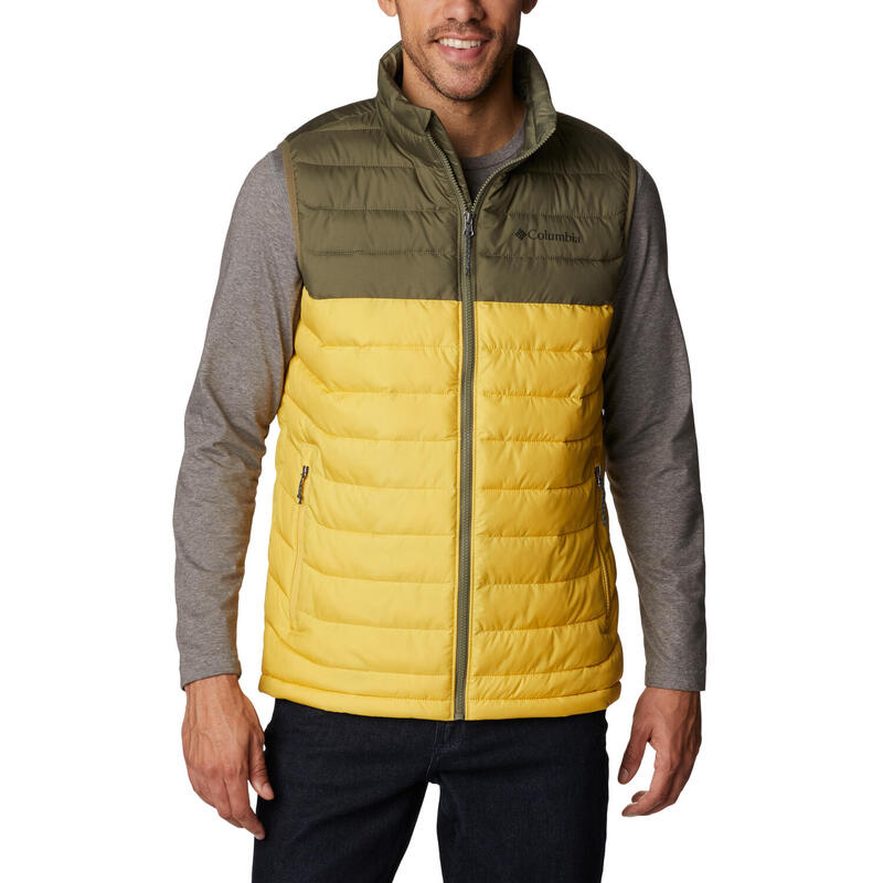 Férfi mellény, Columbia Powder Lite Vest, sárga