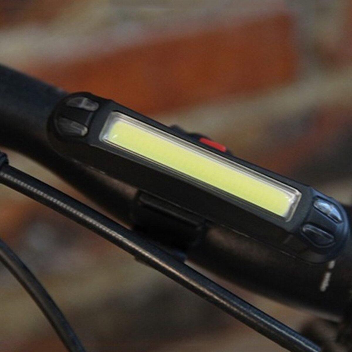 Luci per bicicletta rosse e bianche 2 in 1 LED 5/6