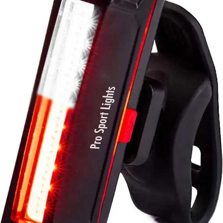 Bicycle Light Red and White 2 in 1 LED