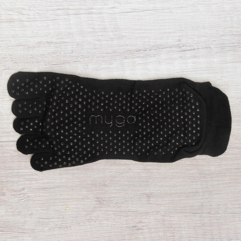 Antypoślizgowe skarpetki z palcami do jogi myga Yoga Toe Socks