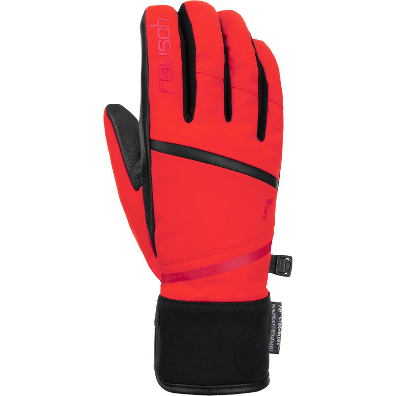 GANTS DE SKI DE PISTE ADULTE WARM FIT ROSES - Decathlon