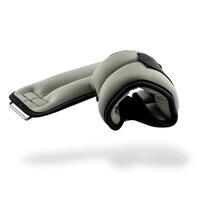 Paire d'halteres souples reglables fitness - Gris/Noir