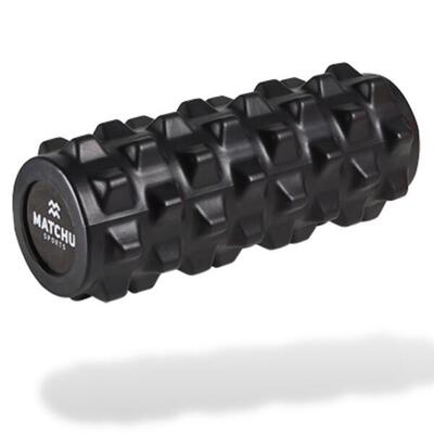 Rullo massaggiante - Foam roller Extra - Hard - 31 CM - Nero