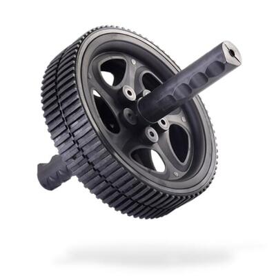 Bauchmuskeltrainer - Bauchroller - Ab Wheel - Bauchtrainer Rolle - schwarz