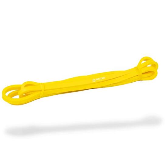 Elastyczna taśma - Power band - 1 metr - 15 - 37 kg - zielony