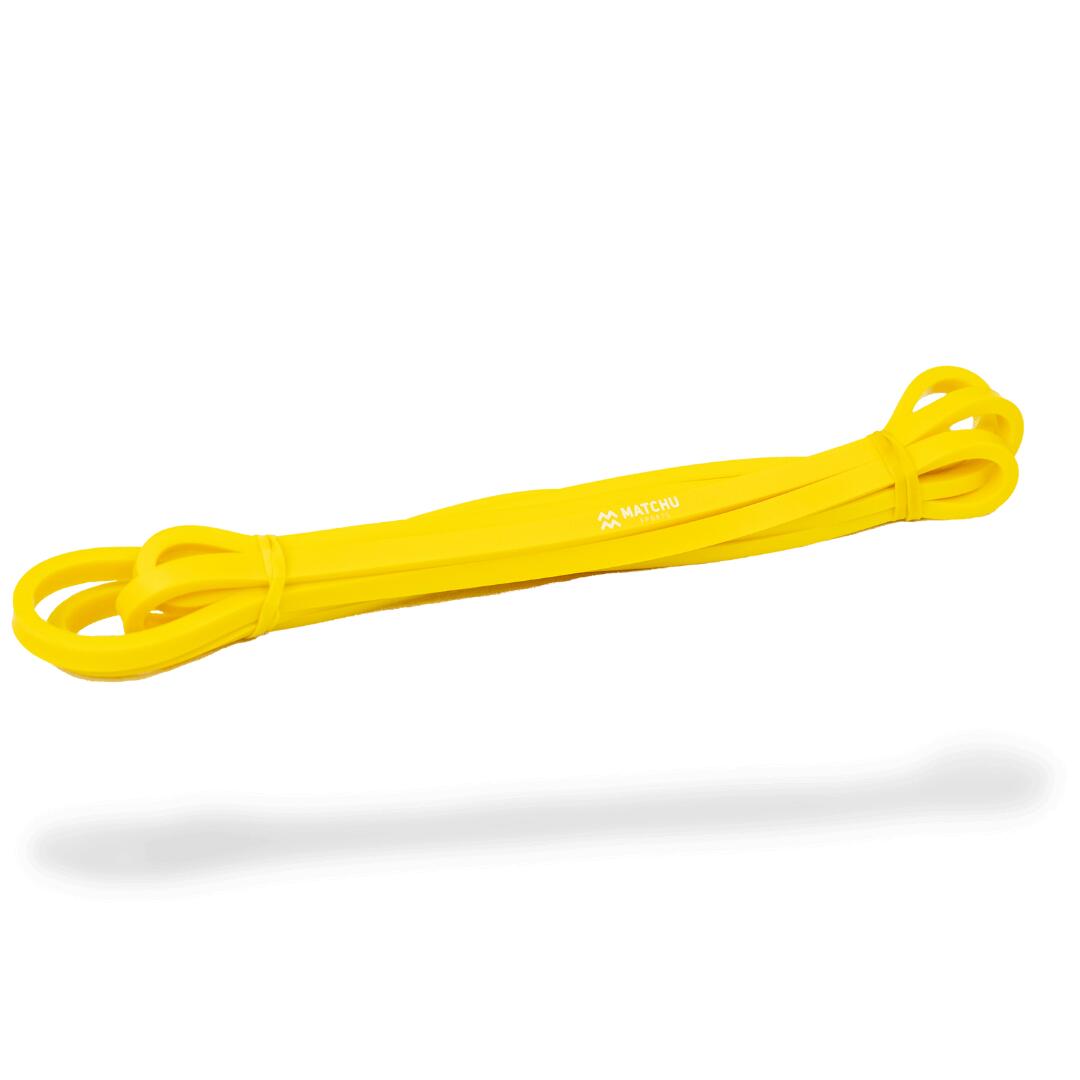 Matchu Sports - Élastique Musculation - Bande Élastique - 10 Kg - Jaune - Elastique D'Entraînement - Jaune - 22 Kg - Decathlon