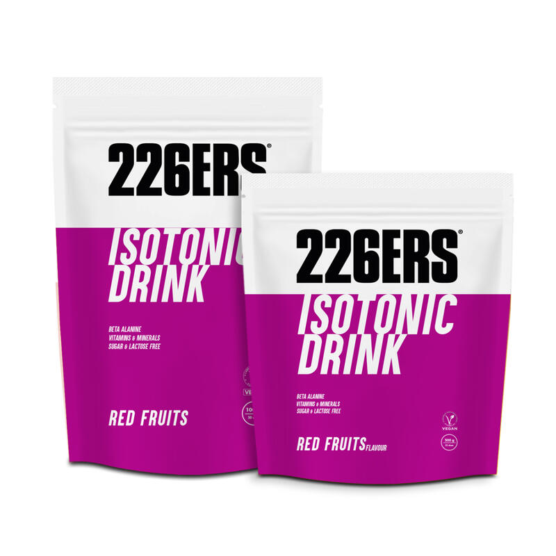 COMPLEMENTO ALIMENTICIO ISOTONIC DRINK 226ERS - 500GR SABOR RED FRUITS