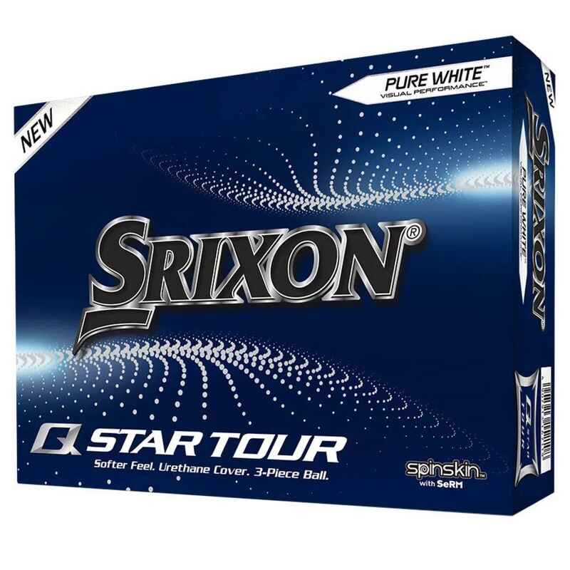 Packung mit 12 Golfbällen Srixon Q-Star Tour