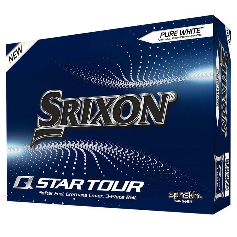 Confezione da 12 palline da golf Srixon Q-Star Tour