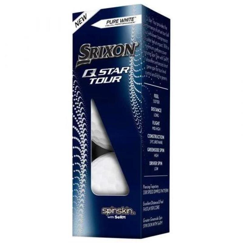 Boîte de 12 Balles de Golf Srixon Q-Star Tour