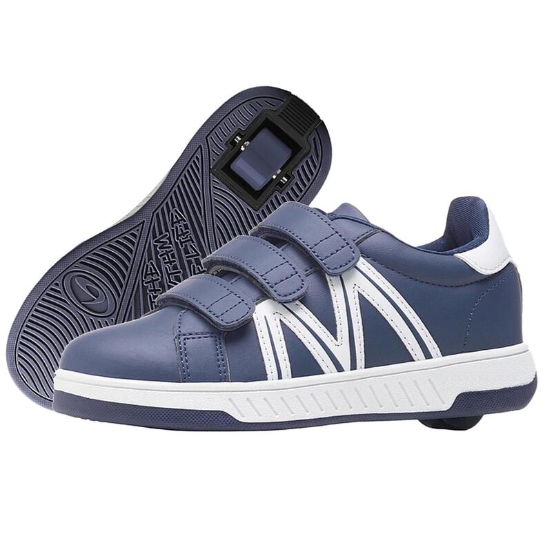 Zapatillas con Ruedas Unisex Breezy Rollers 2176220 azul marino blanco