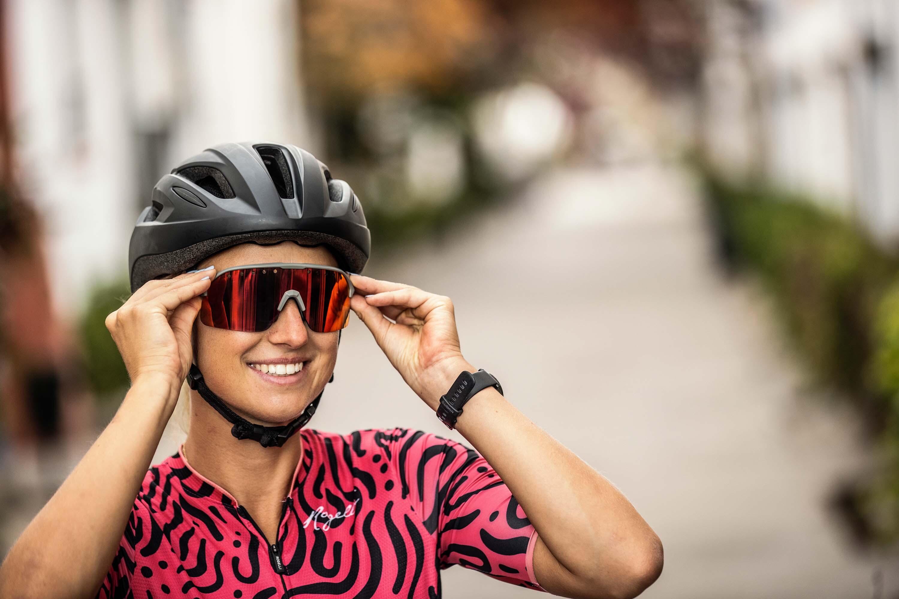 Fietsbril Wielrennen Heren en Dames - Categorie 3 - Grijs - Ventro 5/7