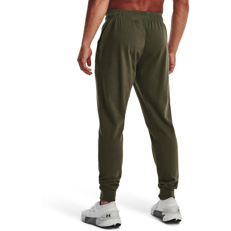 Pantaloni barbati Under Armour UA Rival Terry, Verde