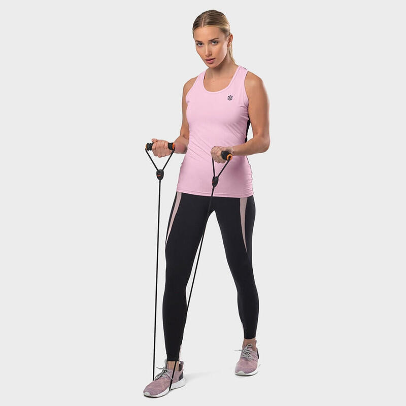 Damen Fitness tanktop für Impact SIROKO Bubblegum Pink