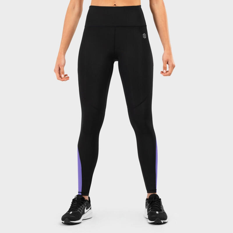 Mallas talle medio fitness SIROKO S-Power Negro Mujer