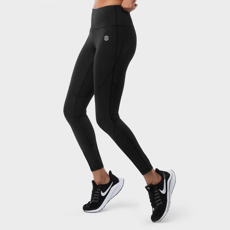 Mallas talle medio fitness SIROKO Future Fit Negro Mujer
