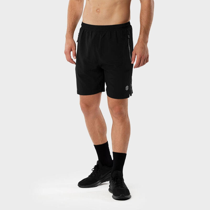 Pantalones cortos fitness Hombre Stellar SIROKO Negro