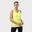 Camiseta de tirantes fitness SIROKO Core Amarillo limón Mujer