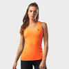 Dames Fitness tanktop Volcano SIROKO Mandarijn