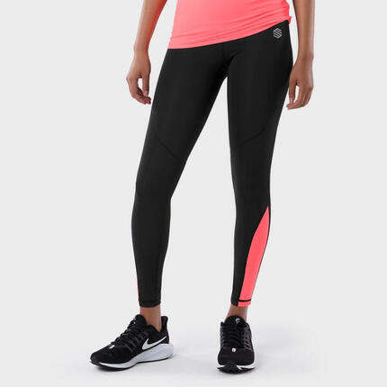 Leggings sport taille mi-haute Fitness Femme Xtra Noir