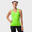 Camiseta de tirantes fitness SIROKO Tropic Verde neón Mujer
