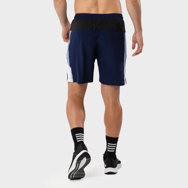 Heren Fitness Shorts X-Training SIROKO Marineblauw