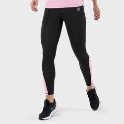 Leggings sport taille mi-haute Fitness Femme Air Pro Noir
